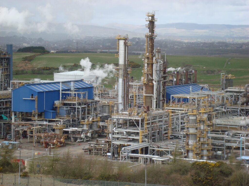 planta petroquímica