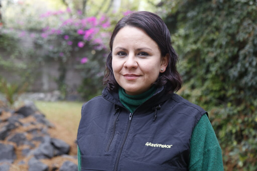 Aleira Lara, directora de campañas en Greenpeace México.