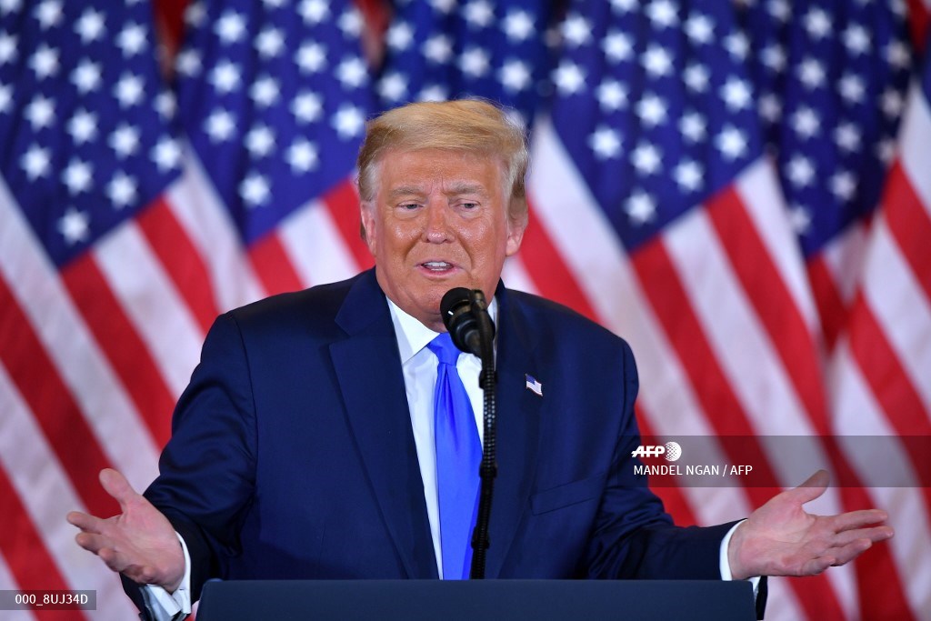 En la imagen, Donald Trump quien perdió la elección.