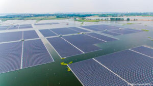 planta solar flotante
