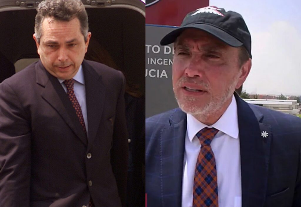 En la imagen, Alejandro del Valle y Carlos Cabal Peniche, quienes adquirieron 90% de las acciones de Interjet.