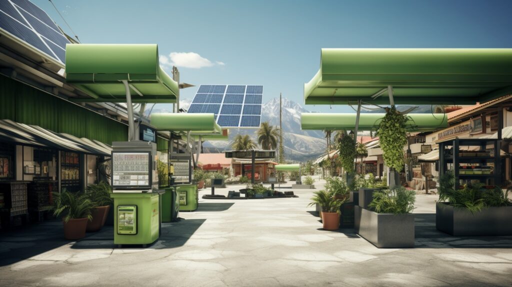 electrolinera más grande del Reino Unido