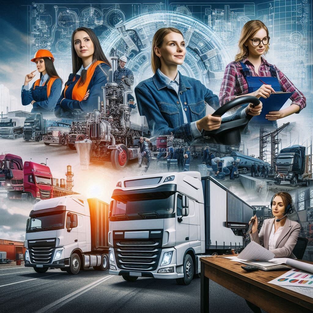 participación de la mujer en el sector transporte